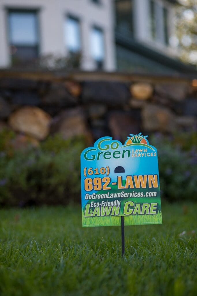 gogreen lawn sign